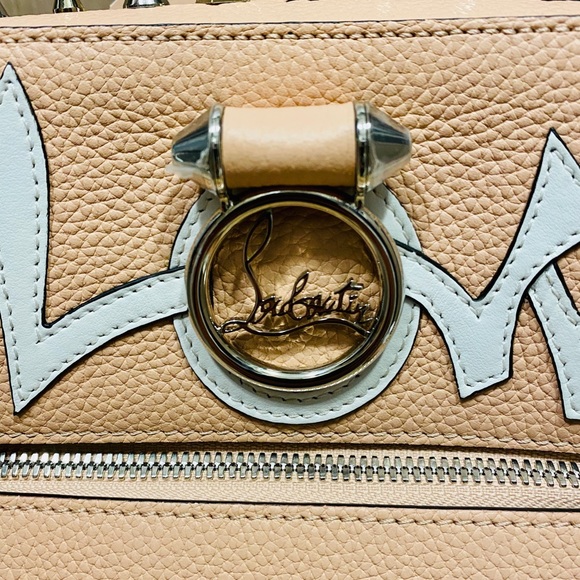 CHRISTIAN LOUBOUTIN- Rubylou Love Leather Backpack - Picture 7 of 16